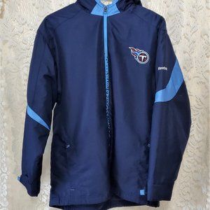 Tennessee Titans Reebok NFL Lined Full Zip Jacket - Youth Size L
